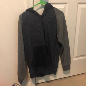 sweatshirt blue and grey